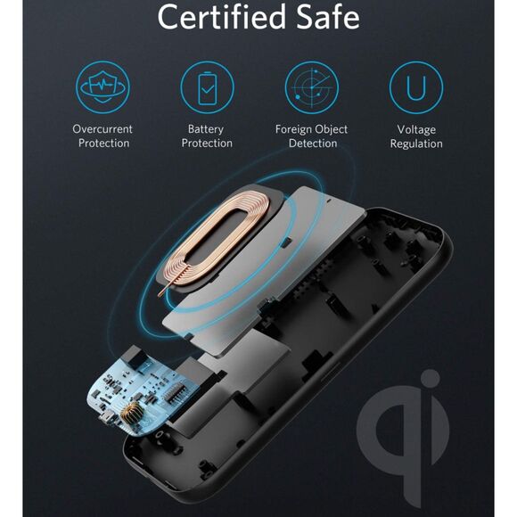 Anker PowerWave Base Pad Wireless Charger-NIB - Picture 8 of 10